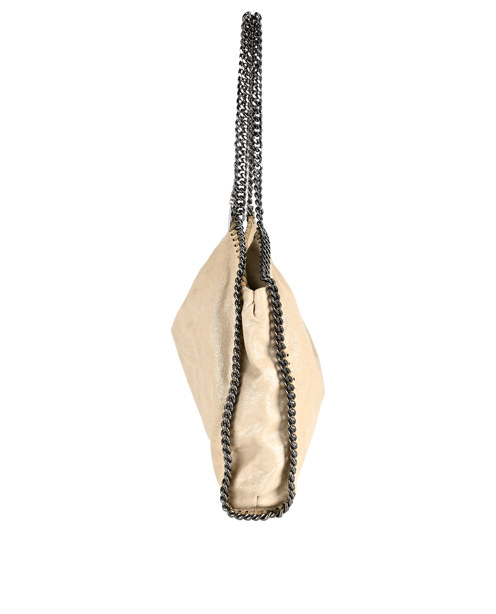 Falabella Tote, &pound;295, Handbags, Beige, Faux Leather, Bottom view